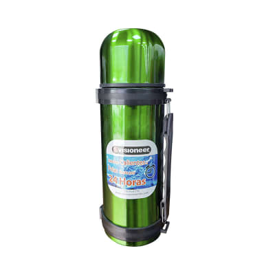 TERMO VISIONEER 1000ML COLOR VERDE CON CUCHARA1