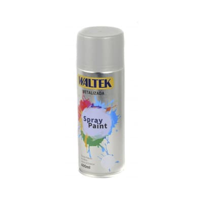 PINTURA EN AEROSOL COLOR-METAL 400ML/230G No.702 PLATEADO WALTEK W72PL15801