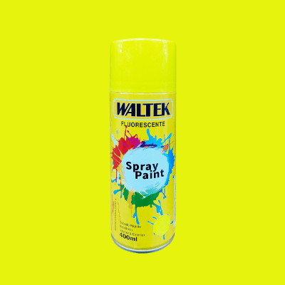 AEROSOL 350 ML COLOR FLUORESCENTE AMARILLO WALTEK1