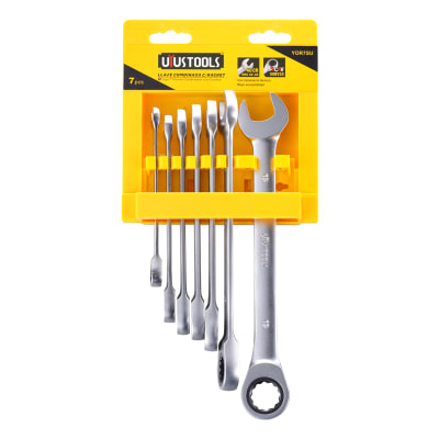 LLAVE COMBINADA RACHET 7PCS 8-19MM UYU1