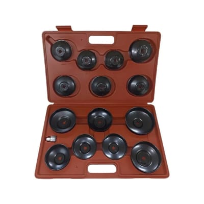 JUEGO DE COPAS SACA FILTRO 15PCS FWYY1