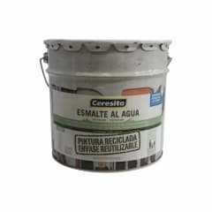ESMALTE AGUA RECICLADO NEGRO 4GL