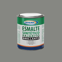 ESMALTE SINTETICO PAJARITO GRIS PERLA 1/4GL