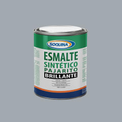 ESMALTE SINTETICO PAJARITO ALUMINIO 1/4GL