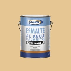 ESMALTE AL AGUA PAJARITO DURAZNO GL