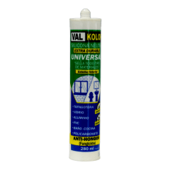 SILICONA NEUTRA UNIVERSAL 280ML COLOR TRANSPARENTE MARCA VALKOLOR