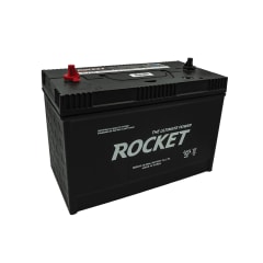 BATERIA ROCKET 12V 100 AH 730 CCA POSITIVO IZQUIERDA BORNE PERNO