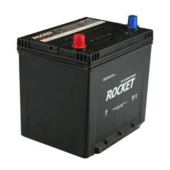 BATERIA ROCKET 12V 060 AH 500 CCA POSITIVO IZQUIERDA BORNE ESTANDAR