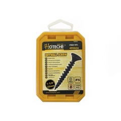 TORNILLO VULCANITA NEGRO 6X1-1/4 150PCS 495024