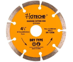DISCO DE CORTE HOTECHE 570203 DISCO DE CORTE DE DIAMANTE TIPO SECO115X22.23X7