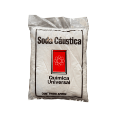 SODA CAUSTICA PERLA 1/2KG QUÍMICA UNIVERSAL