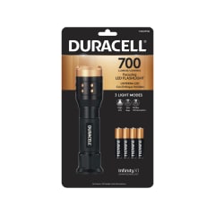 LINTERNA LED FLASHLIGTH WITH ZOOM FOCUSING 700 LUMENES + 4 PILAS 7128-DF700