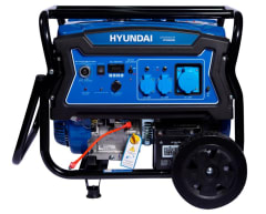 GENERADOR ELECTRICO GASOLINA 380V/220V 6500W ARRANQUE ELECTRICO MARCA HYUNDAI