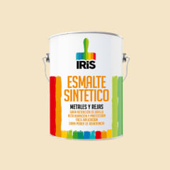 PINTURA ESMALTE SINTETICO COLOR MARFIL ORIENTAL 1GL MARCA IRIS