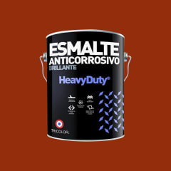 PINTURA ESMALTE ANTICORROSIVO COLOR ROJO MANDARIN 1GL MARCA TRICOLOR
