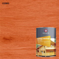 BARNIZ MARINO BRILLANTE TRICOLOR CEDRO 1/4 GL 8721763103
