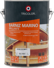 BARNIZ MARINO BRILLANTE ROBLE 1GL TRICOLOR