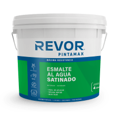 ESMALTE AL AGUA SATINADO PINTAMAX REVOR BASE B 4GL 96639845P4