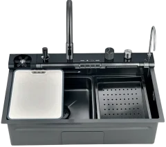 LAVA PLATO NEGRO 750X460X220MM AB7546D-A-P-3-N