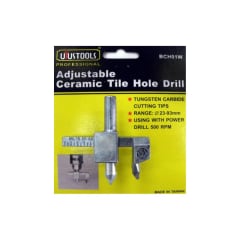 BROCA PARA CORTAR HOYO EN CERAMICA UYU--TW BCH01W