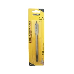 BROCA MADERA PLANA 1/2 (300UN) BCP102