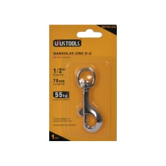 BANDOLAS ZINC O+G 1/2'' UYU BZ102-OG