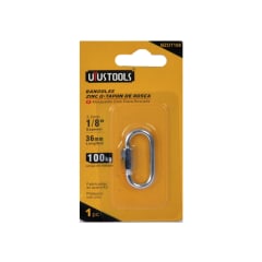 BANDOLAS ZINC O+TAPON DE ROSCA 1/8'' UYU BZOT108