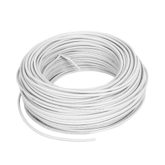 CABLE LIBRE HALOGENO 2.5MM COLOR BLANCO ROLLO 100MTS
