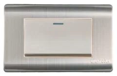 ME - CONMUTADOR EMPO.SIMPLE ACERO-INOX C/CURVA UYUS CMT501U