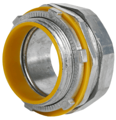 CONECTOR RECTO P/FLEXIBLE ELEC 3/4 METALICO FORZZA