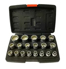 JUEGO DE DADOS ESTRIADO 19PCS 8-32MM UYU-TW