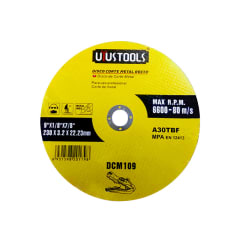 DISCO UYUSTOOLS CORTE METAL RECTO 230