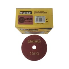DISCO DE RESINA DIAMANTADO HUMEDO 100MM #1500 UYU DDR41500H