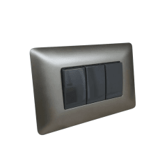 INTERRUPTOR TRIPLE CAFE STANFORD 4913