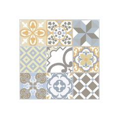 PORCELANATO VERSALLES MIX 61X61 1.48M2XCAJA