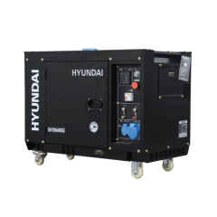 GENERADOR ELECTRICO DIESEL 220V 6300W INSONORO ARRANQUE ELECTRICO MARCA HYUNDAI