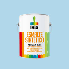 PINTURA ESMALTE SINTETICO CELESTE SKY 1GL IRIS