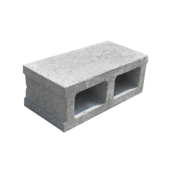 BLOQUE LISO GRIS 14X19X39
