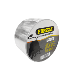 CINTA ALUMINO 75MMX50M / 40 MICRONES FORZZA