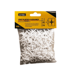 CRUZ PLASTICA PARA CERAMICA 2MM - 200UN UYUSTOOLS