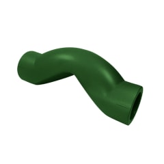 CURVA SOBRE PASO D/AGUA PP-R 32MM FORZZA