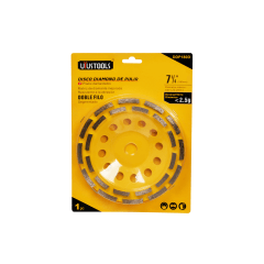 DISCO UYUSTOOL DDP180D DIAMOND DE PULIR 180MM DOBLE FILO