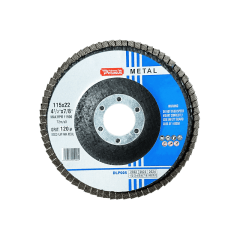 DISCO FLAP PARA METAL 115MM 120# PEGASUS