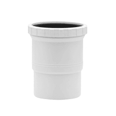 EXPANSION SOCKETE U-PVC SANITARIO BLANCO 50MM FORZZA