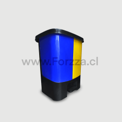 BASURERO S/M FL-40-1 PLASTICO PESO: 22 KGS