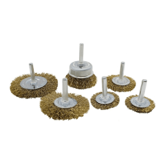 JUEGO ESCOBILLAS 6P D/RUEDAS 1-3 KAMASA