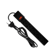 TOMA CORRIENTE 1.2M 6 SALIDAS 10/250VAC KAMASA