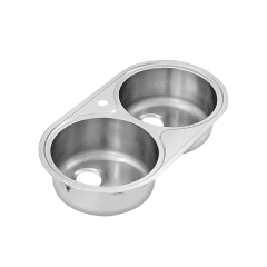 LAVAPLATOS 850X450X180 0.6MM S/M ND8545A DOBLE EMBUTIDO
