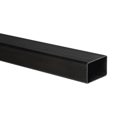 PERFIL NEGRO 80X40X2MM 6 MTS