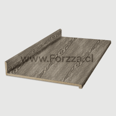 CUBIERTA POST-FORMADA MESÓN CON RESPALDO DE 90 GRADOS AUCAYES 100X50X18MM